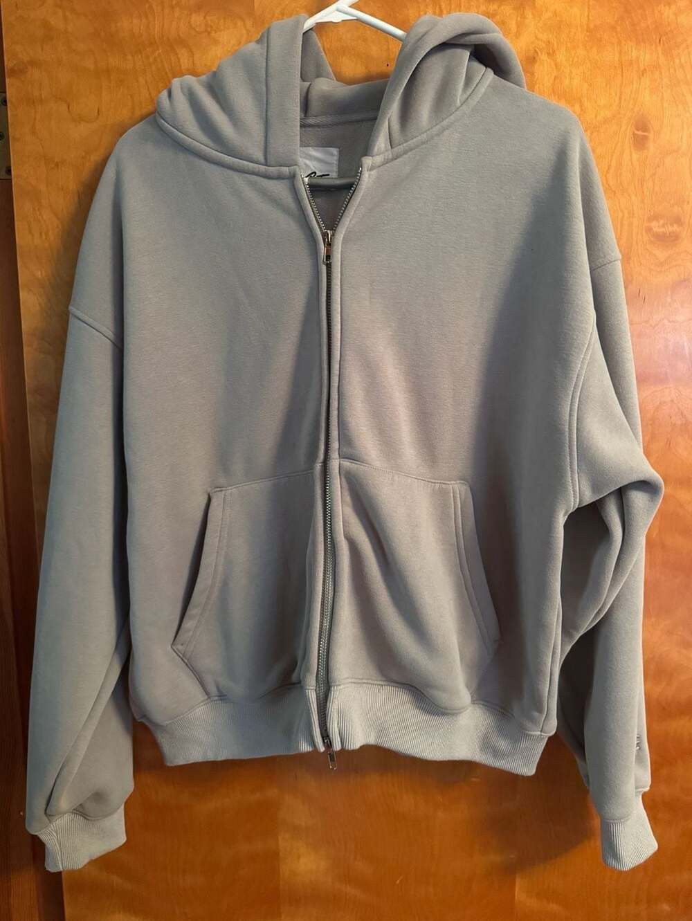 Eptm. The Perfect Example Full Zip Hoodie Taupe Grey Size S
